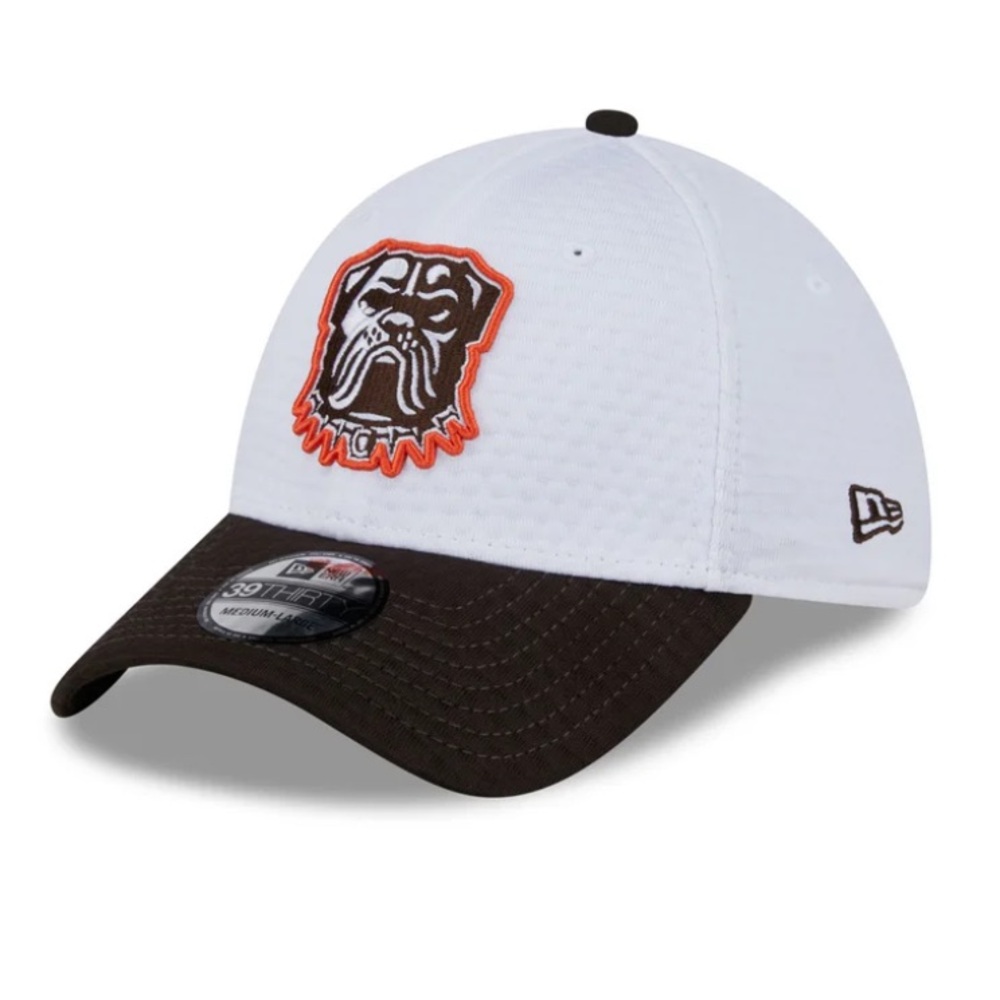 New CLEVELAND BROWNS New Era 2024 Training Camp Stretch Fit 39THIRTY Hat